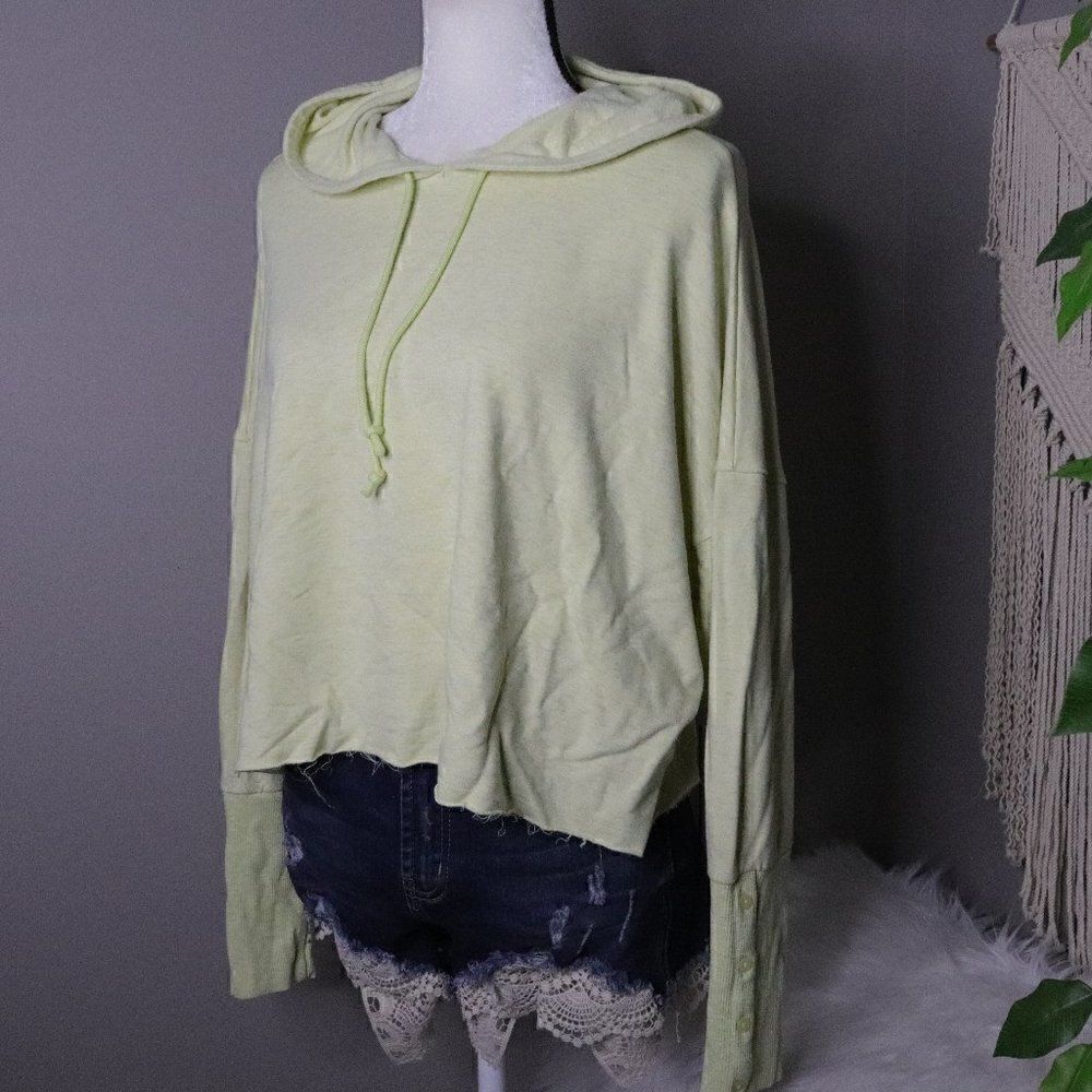 Nike Dri Fit | Cropped Hoodie Pullover Sweatshirt XL